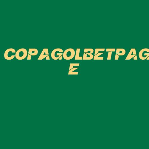 Logo da COPAGOLBETPAGE